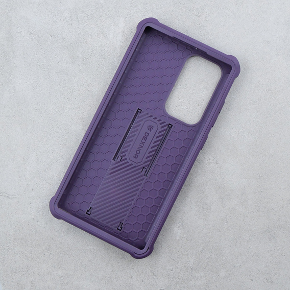 Armored case for Samsung Galaxy S23 Ultra, Dexnor Full Body (Two Frames), purple