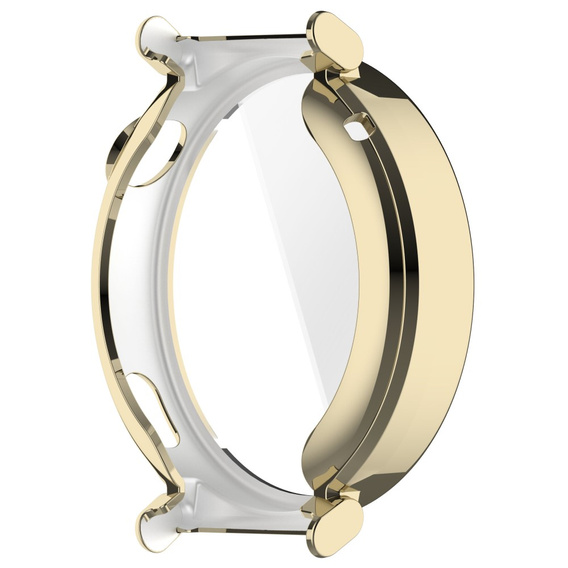 2-in-1 Case with Screen Protector for Huawei Watch GT 5 Pro 42mm, gold