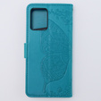 Flip case for Motorola Moto G54 5G, Butterfly, blue