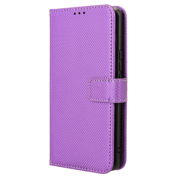 Flip case for Honor Magic 6 Lite 5G, Wallet Smart Magnet, purple