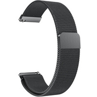 Milanese bracelet 20mm for Samsung Galaxy Watch 42mm - Black