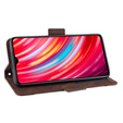 Flip case for Xiaomi Redmi Note 8 Pro, Card Slot, brown