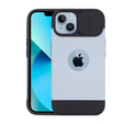 ERBORD MagSafe Cam Slider Case, Blue + Screen Protector for iPhone 13 / iPhone 14