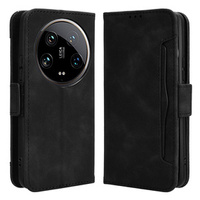 Flip case for Xiaomi 14 Ultra, Card Slot, black