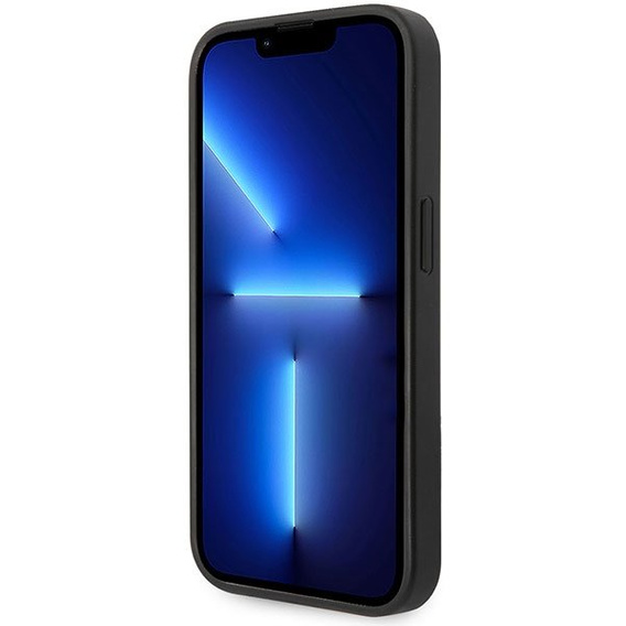 GUESS Case for iPhone 15 Pro Max, 4G Big Metal Logo, grey