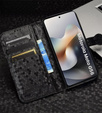 Flip case for Motorola Moto G56 5G, Wallet Rhombus, black