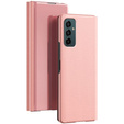Case for Samsung Galaxy M23 5G / M13, Clear View, pink rose gold