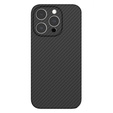 Case for iPhone 15 Pro Max, Aramid Fiber Cover, black