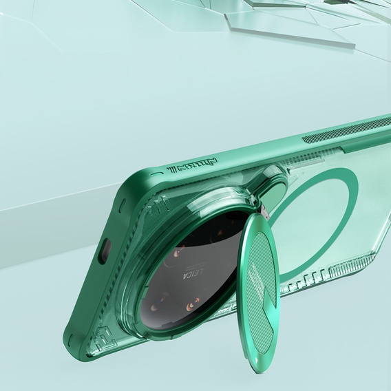 Nillkin Armored Case for Xiaomi 14 Ultra, Icelade Prop, for Magsafe, green