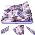 Case for iPad Air 4 10.9 2020 / iPad Pro 11 2020 / 2018, Suritch Full Body Marble, purple