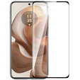 3D Tempered Glass for Motorola Edge 50 Ultra, black frame