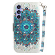 Flip case for Samsung Galaxy A35 5G, Wallet, Mandala Flower
