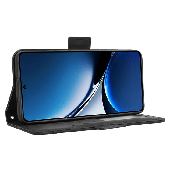 Flip case for Xiaomi Poco X7 Pro 5G, Card Slot, black