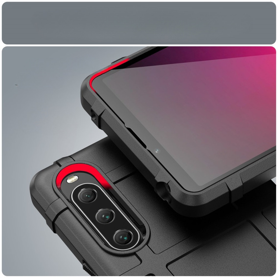 Case for Sony Xperia 10 V, Rugged Shield, black