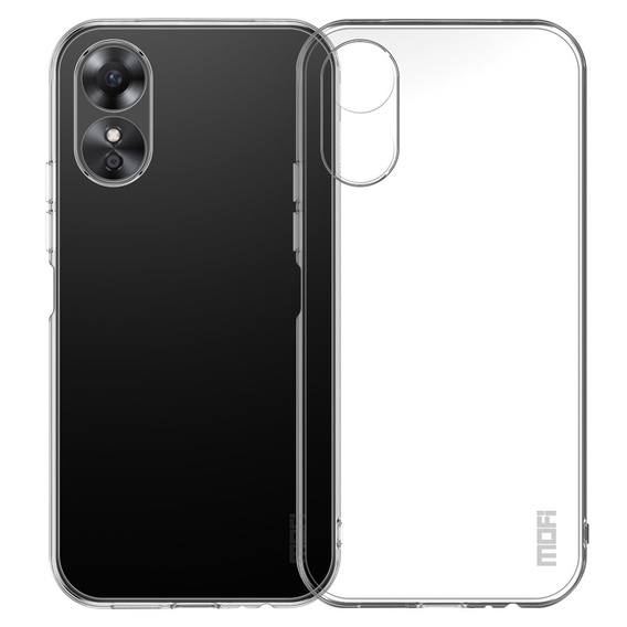 MOFI Case for Oppo A17, thin, transparent