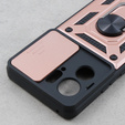 Case for Motorola Edge 40, CamShield Slide, pink rose gold
