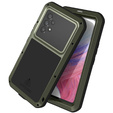 Love Mei Case for Samsung Galaxy A53 5G, armored with glass, green