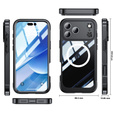 Shockproof case with glass for MagSafe for iPhone 17 Pro Max