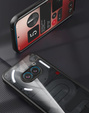 Case for Nothing Phone 2a, Fusion Hybrid, with camera protection, transparent / black