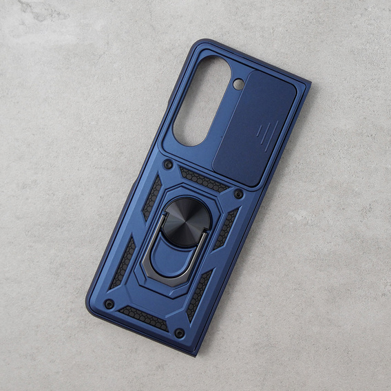 Case for Samsung Galaxy Z Fold5 5G, CamShield Slide, blue