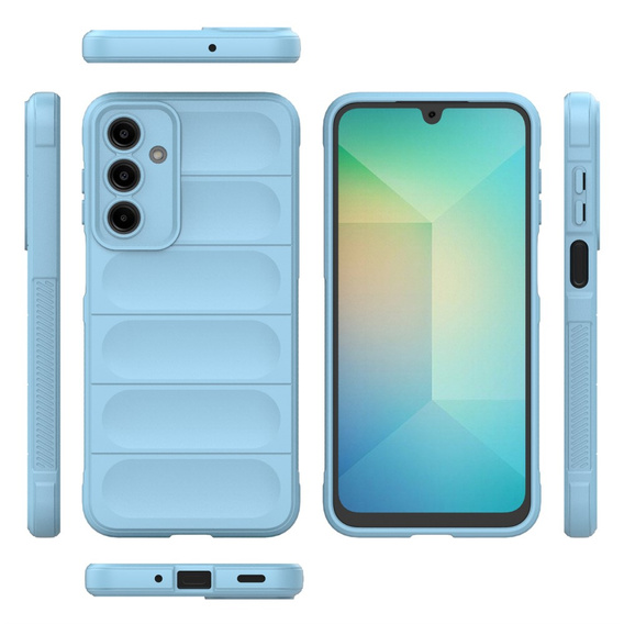 Case for Samsung Galaxy A36, Gaming Shockproof, blue