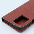 Flip case for Motorola Moto G54 5G, Crazy Horse Wallet, brown