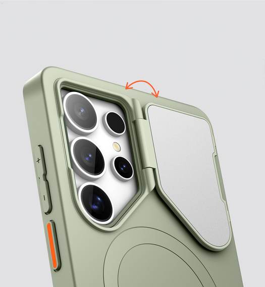 Case for Samsung Galaxy S25 Ultra, Suritch Shockproof, for MagSafe, green