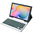 Case + keyboard Samsung Galaxy Tab S6 Lite P610/P615 / S6 Lite 2022 10.4, Pen Slot, green