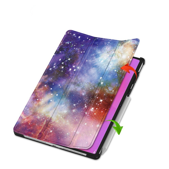 Case for Lenovo Yoga Tab Plus, Smartcase, galaxy