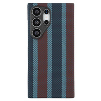 Case for Samsung Galaxy S24 Ultra, Aramid Fiber Slim Case, for MagSafe, blue / red