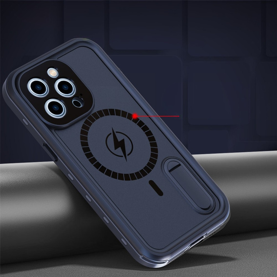 Waterproof case for iPhone 13 Pro Max, Redpepper, for MagSafe, black