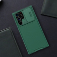Case for Samsung Galaxy S23 Ultra, Armored Nillkin, CamShield Pro, green