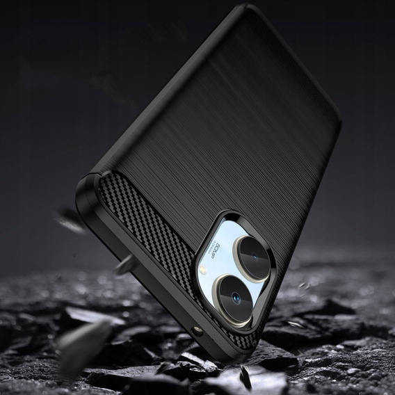 Case for Realme 10 4G, Carbon, black