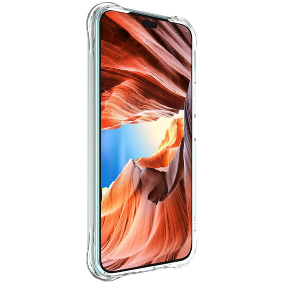 IMAK case for Honor 200 Lite, Stripe Dropproof, transparent
