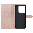 Flip case for Xiaomi Poco X6 5G, Mandala, pink rose gold