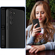 Case for Samsung Galaxy S23 5G, Silicone Lite, black
