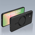 Case for Samsung Galaxy A56, ColorMag, for MagSafe, black + 9H tempered glass