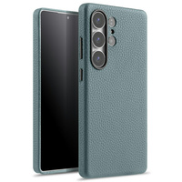 MELKCO case for Samsung Galaxy S25 Ultra, leather, blue