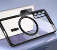 Case for Samsung Galaxy S20 FE, Electro MagSafe, black + Screen Glass