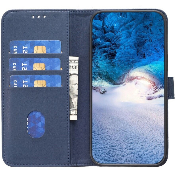 Flip case for Samsung Galaxy A55 5G,BINFEN Wallet, blue