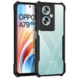 Case for Oppo A79 5G, AntiDrop Hybrid, black
