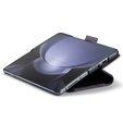 CASEME flip case for Samsung Galaxy Z Fold6 5G, Litchi Wallet, purple