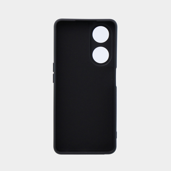 Case for Oppo A98 5G, Silicone Lite, black