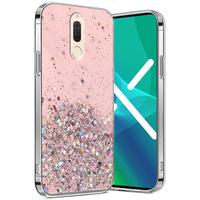 Case for Huawei Mate 10 Lite, Glittery, pink