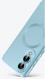 Case for Samsung Galaxy S25 Edge, ColorMag, for MagSafe, blue + 9H tempered glass