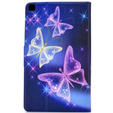Case for Samsung Galaxy Tab A7 10.4 2020 T500 T505, butterflies, purple