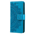 Flip case for Samsung Galaxy A05s 4G, Mandala, blue