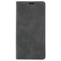 Case for Samsung Galaxy A54, ERBORD Vintage, wallet with flap, black