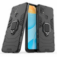 Case for Oppo A15 / A15s, Kickstand Ring, black