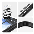 Case for Sony Xperia 10 VI, Fusion Hybrid, with camera protection, transparent / black